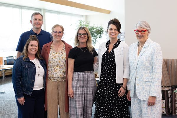 Teaching and Learning Award: Lorelei Boschman, Christy Gust, Kim McDowall, Jason McLester, Colleen Andjelic 