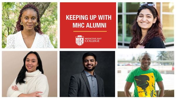 Collage of International student graduates from MHC