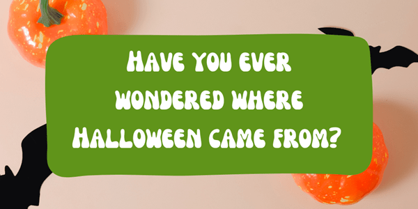 Have you ever wondered where Halloween came from?