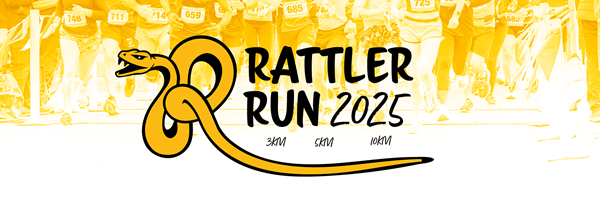 Rattler Run logo.