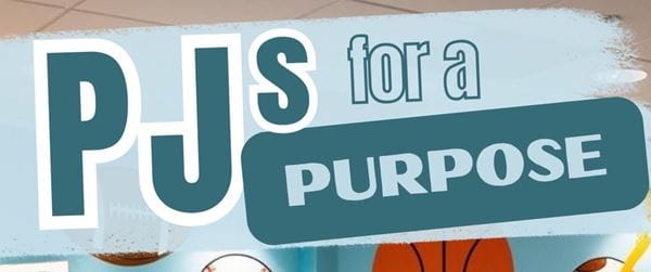 PJs for Purpose graphic. 