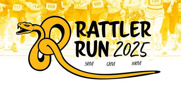 2025 Rattlers Run logo.